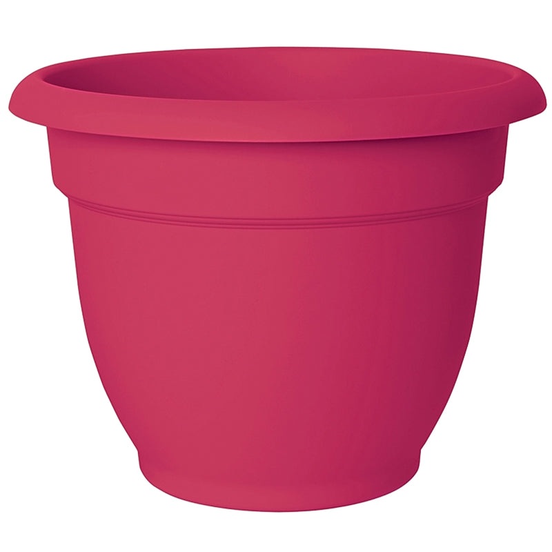 Bloem Self-Watering Planter, 1/2 gal Capacity, 6 in Dia 6-1/2 in Top x 3-1/2 in Base W x 6-1/2 in H, Resin, Pack of 10