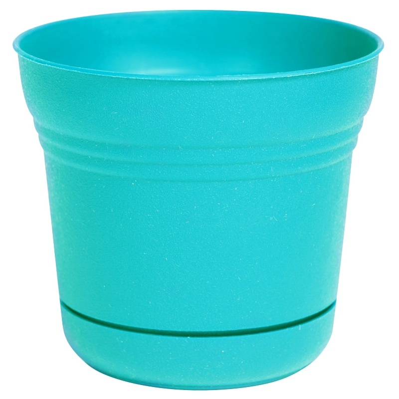 Bloem SP0527 Planter, 4-1/2 in H, 5 in W, Bell, Plastic, Calypso, Matte, Pack of 12