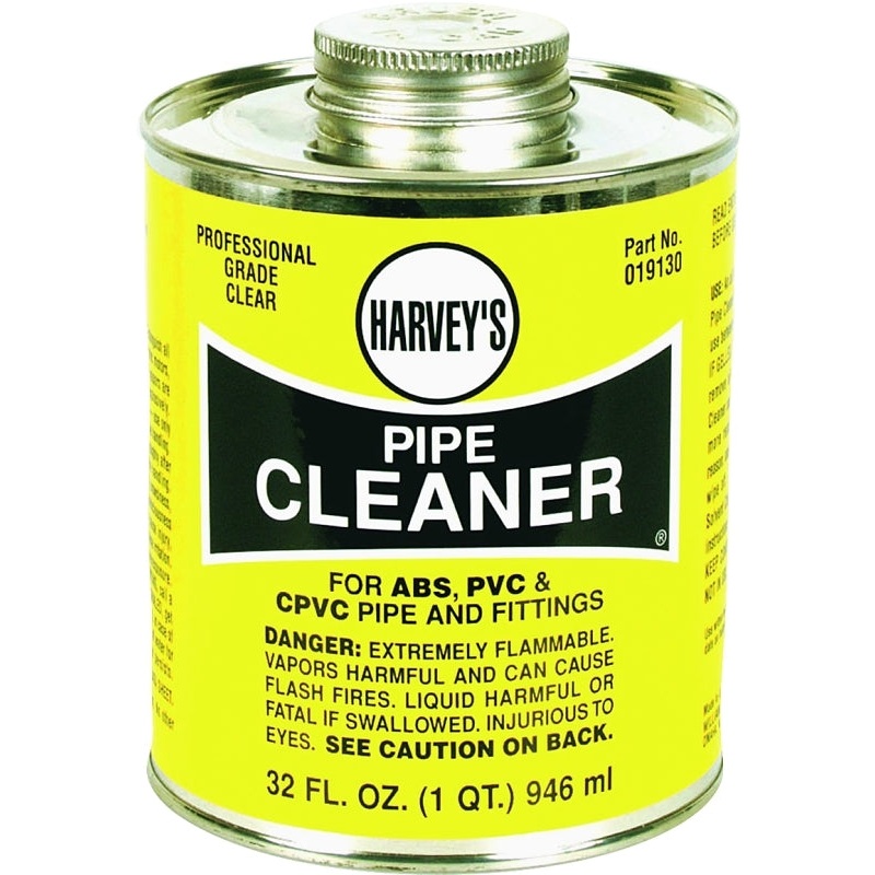 Harvey 019130-12 Pipe Cleaner, Liquid, Clear, 32 oz Can