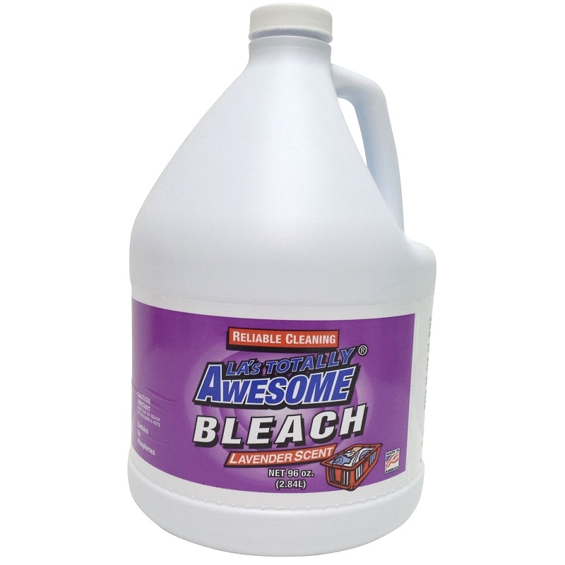 LA’s TOTALLY AWESOME 40 Bleach Liquid, Lavender, Pack of 6