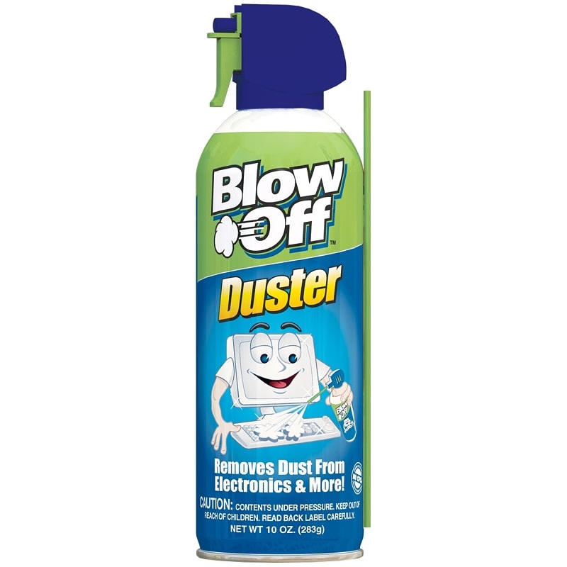 Max-Pro 152-112-226 Air Duster, 10 oz Can, Gas, Slight Ether, Pack of 12