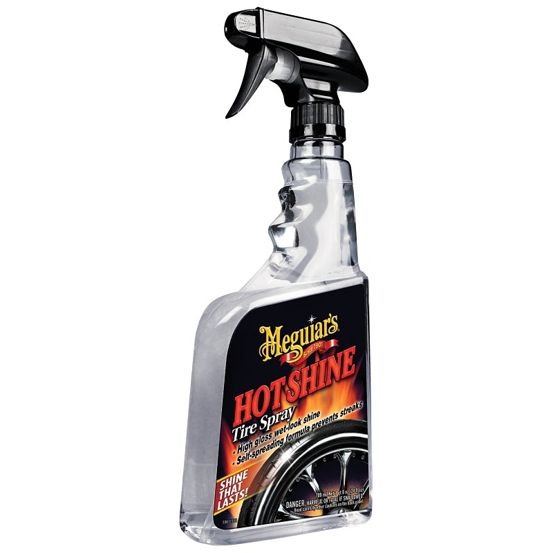 Meguiar’s G12024 Tire Spray, 24 oz, Liquid, Slight Chemical