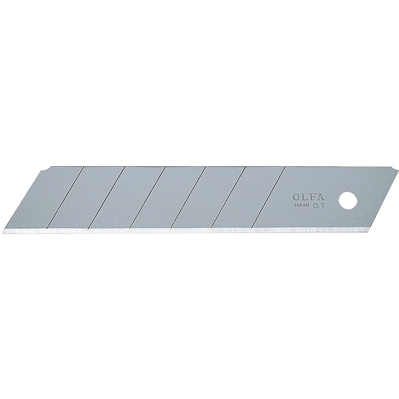 OLFA 9061 Knife Blade, 25 mm, Carbon Steel, 7-Point