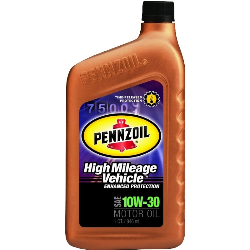 Pennzoil Platinum 550022812 Motor Oil, 10W-30, 1 qt Bottle, 6/PK, Pack of 6