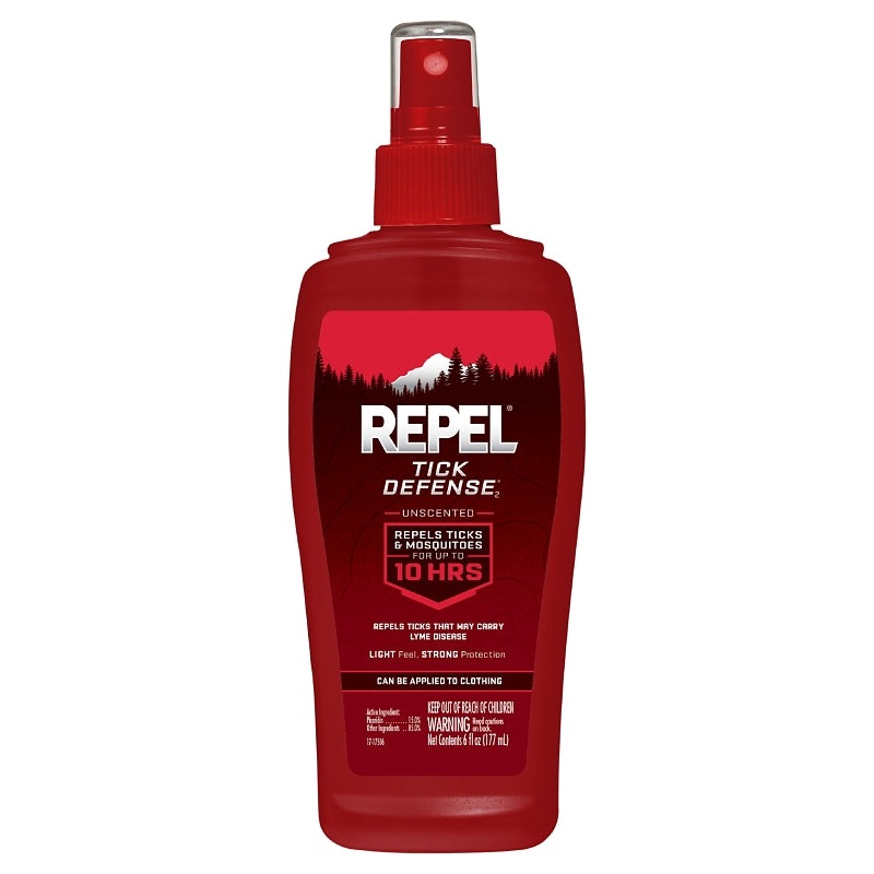 Repel HG-94240 Tick and Insect Repellent, 6 oz, Liquid, Light Yellow/Water-White, Ethanol, Picaridin