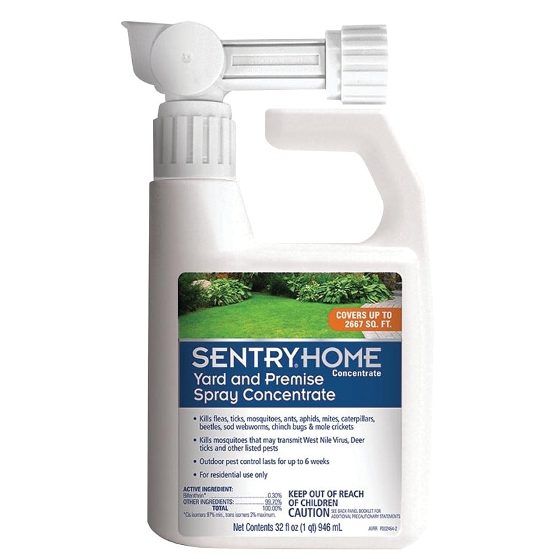 Sergeant’s 02117 Home Yard and Premise Spray, Liquid, Off-White, 32 oz Bottle