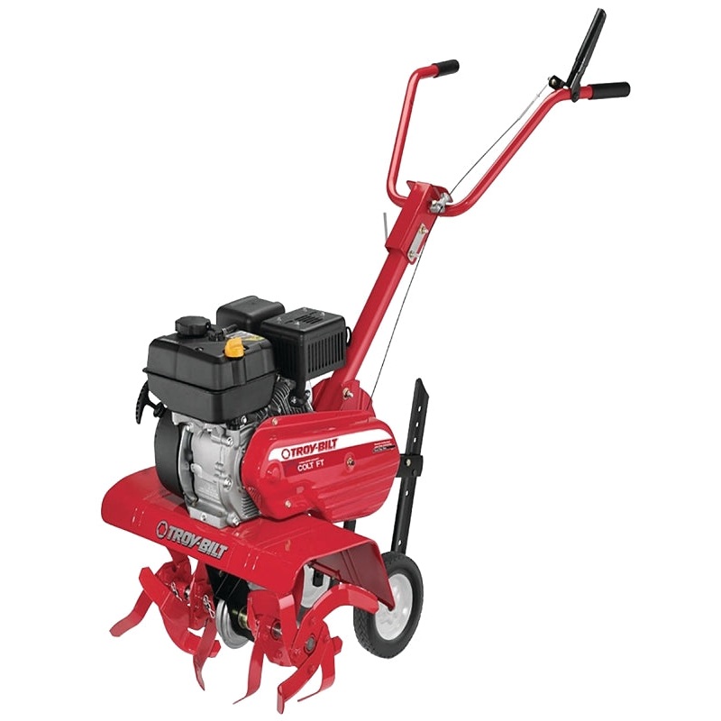 Troy-Bilt 21B-34M8766 Tiller, Gas, 208 cc Engine Displacement, 4-Cycle OHV Engine, 24 in Max Tilling W