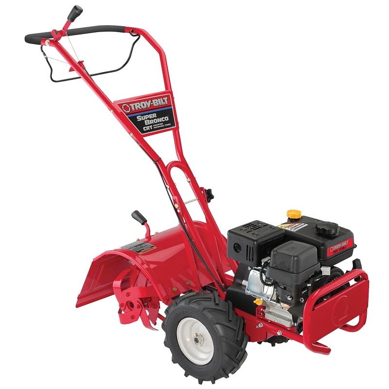 Troy-Bilt Super Bronco CRT 21D-65M8766 Garden Tiller, 208 cc Engine Displacement, Troy-Bilt OHV Engine