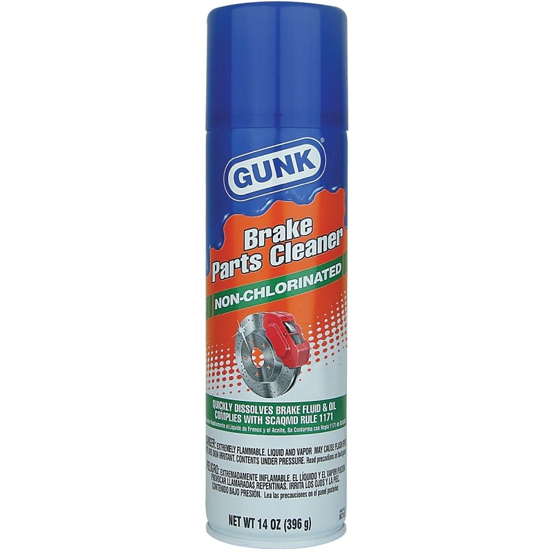 Gunk M710 Brake and Parts Cleaner, 14 oz, Aerosol Can, Liquid, Aromatic