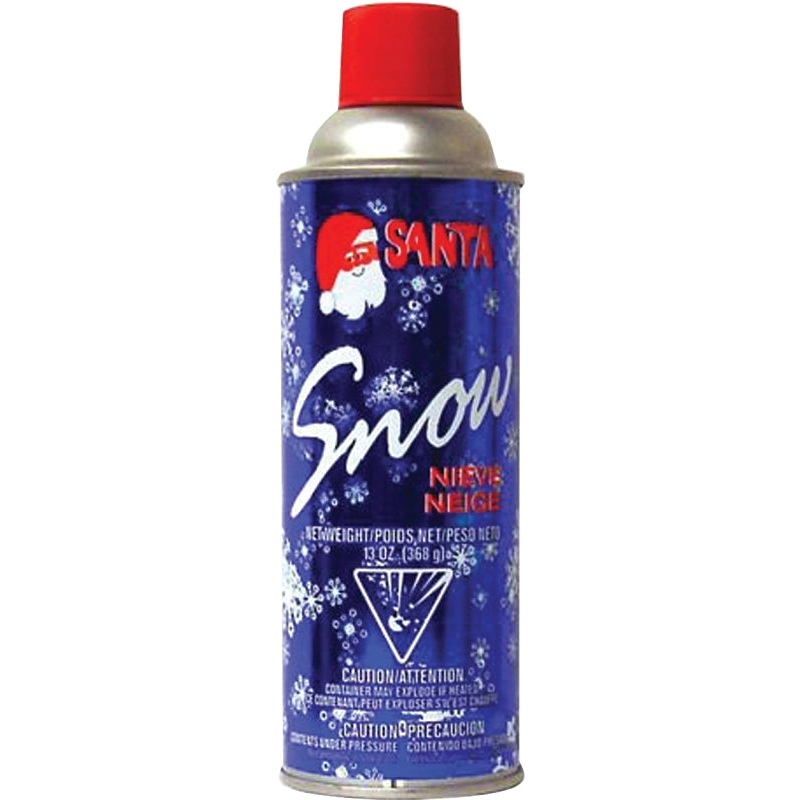 Hometown Holidays 68831 Christmas Specialty Decoration, Spray Snow, Water Base Mixture, White, Pack of 12