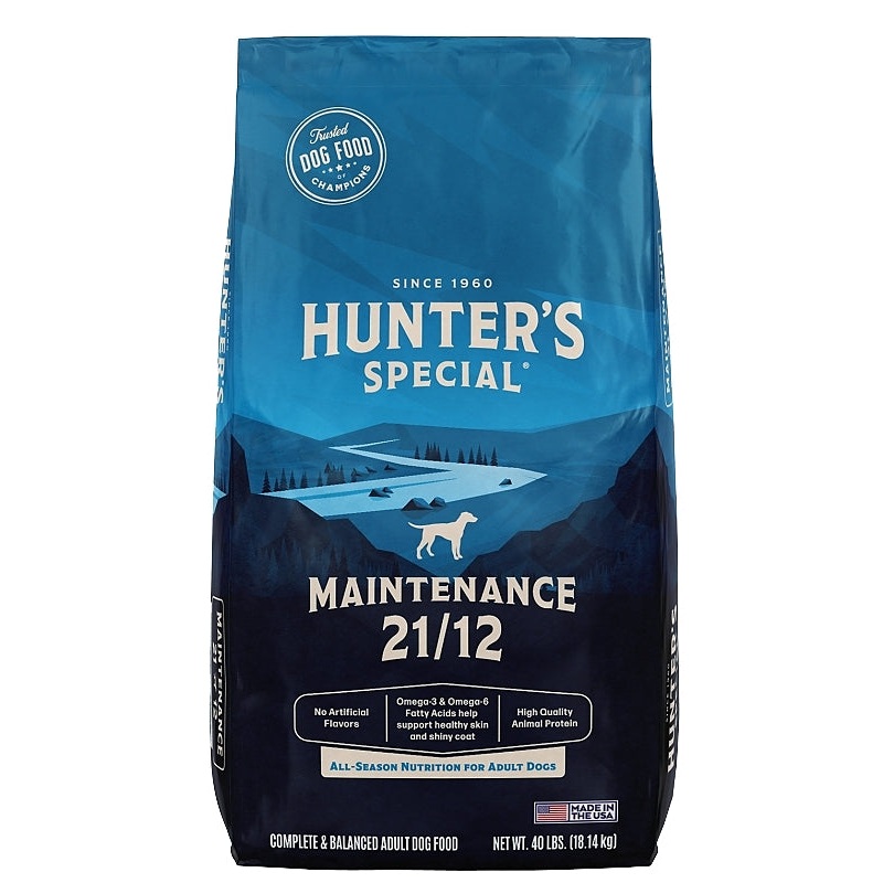 Hunter’s Special 10191 Dog Food, Dry, Beef, Chicken, All, 40 lb Bag