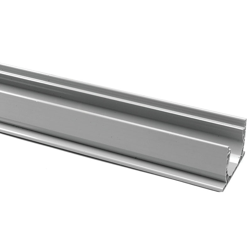 NDS 400-10 Channel Drain, 10 ft L, PVC, Gray