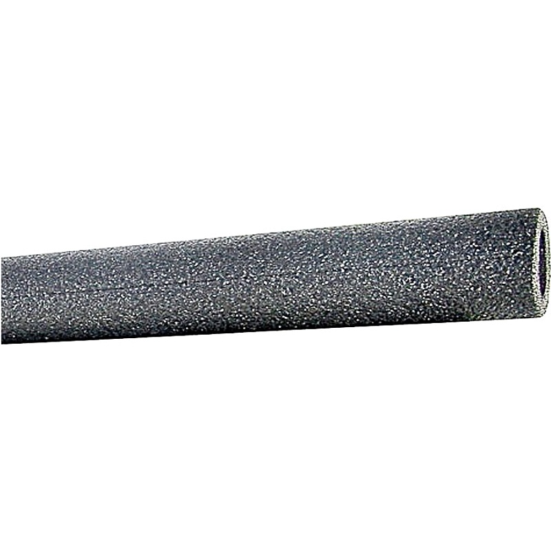 Quick R 31380U Pipe Insulation, 1-3/8 in ID x 2-1/8 in OD Dia, 6 ft L, Polyethylene, Charcoal, Pack of 32