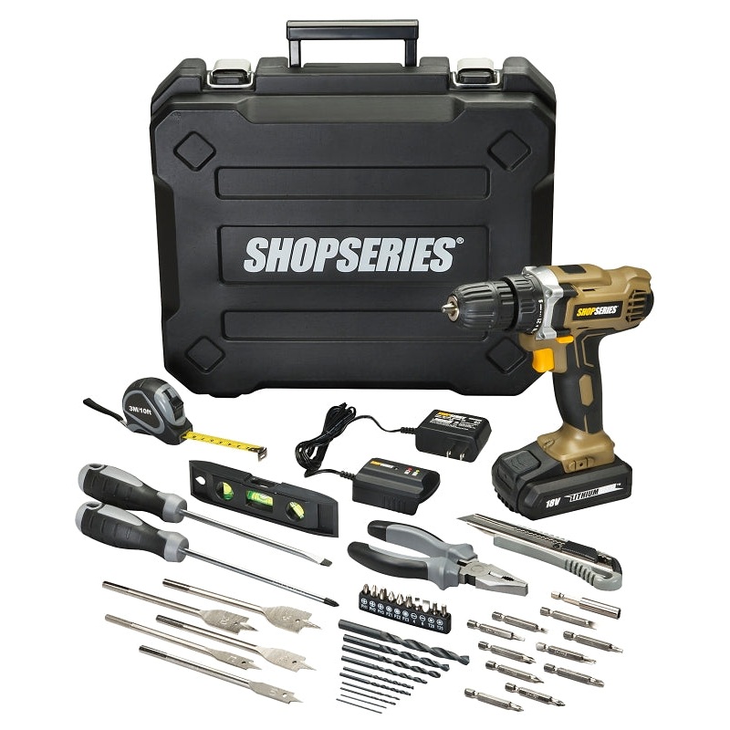 Rockwell SS2811K.1 Drill Driver Kit, Battery Included, 18 V