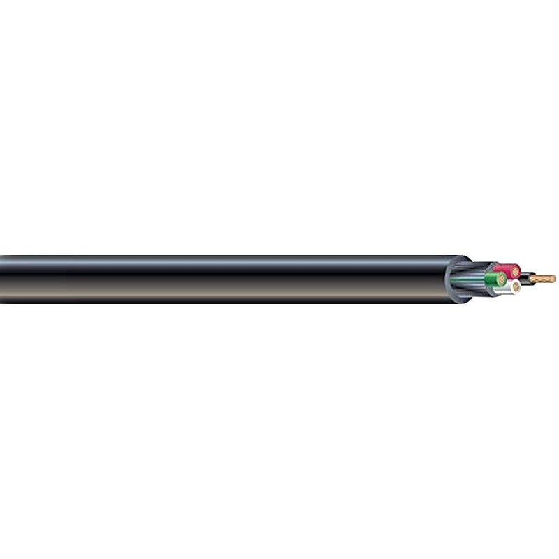 Southwire 55039401 Power Cord, 10 AWG Wire, 250 ft L, Copper Conductor, TPE Insulation, TPE Sheath, Black Sheath