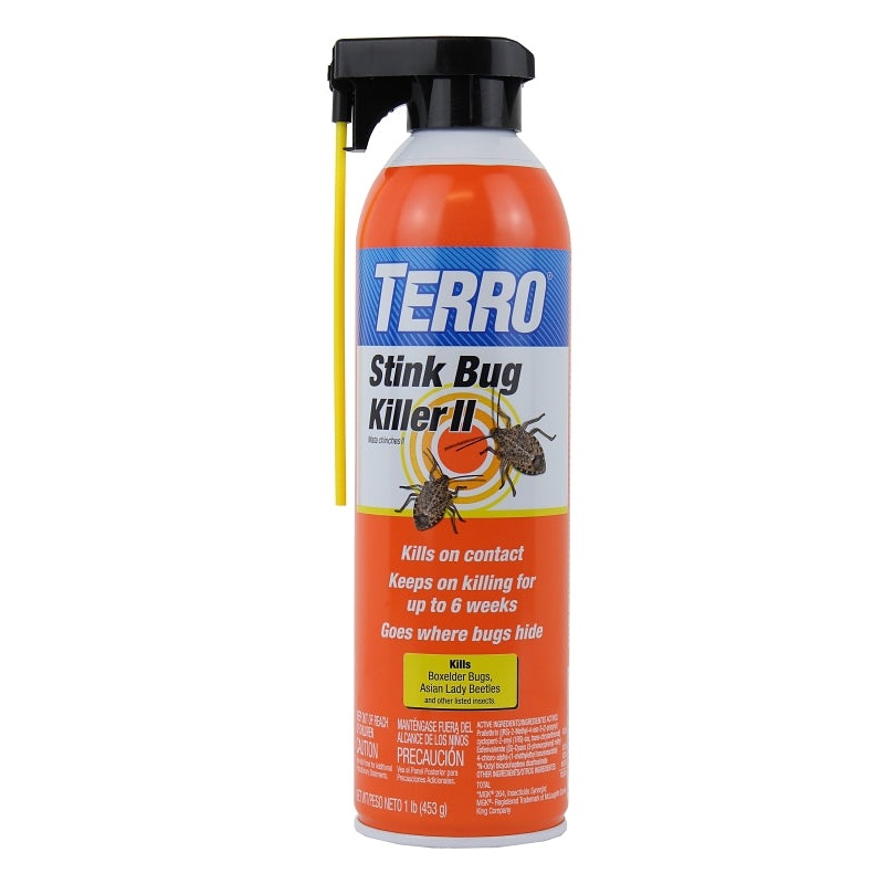 Terro T3501-6 Stink Bug Killer, 16 oz, Aerosol Can