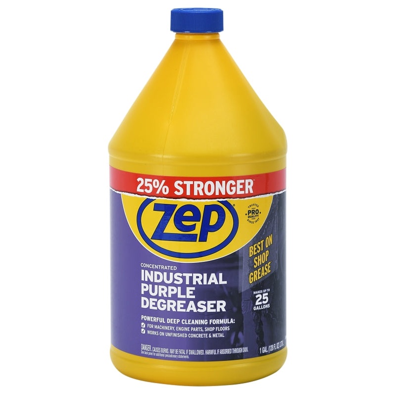 Zep ZU0856128 Cleaner and Degreaser, 1 gal Bottle, Liquid, Mild Ethereal, Pack of 4