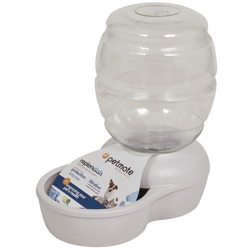 Aspenpet 24492/24309 Pet Waterer, 1 gal Volume, Plastic