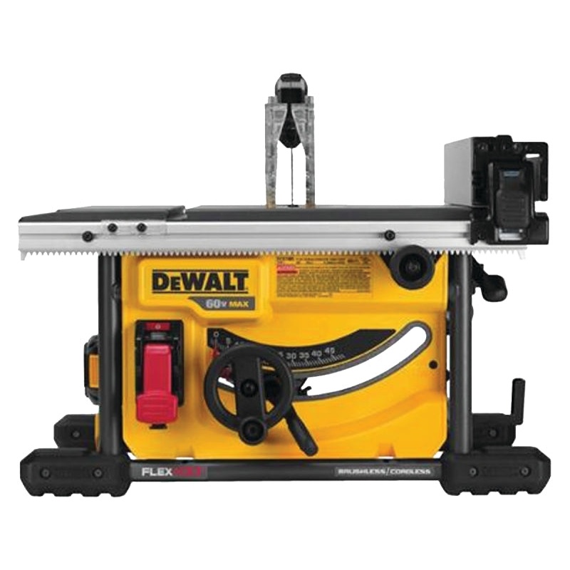 DEWALT FLEXVOLT Series DCS7485T1 Table Saw, 60 VDC, 8-1/4 in Dia Blade, 5/8 in Arbor, 24 in Rip Capacity Right