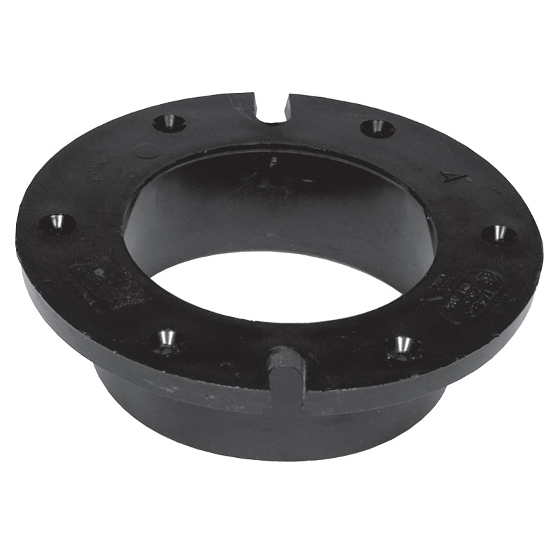 IPEX 027573 Closet Flange Hub, 4 x 4 in Dimensions, Hub, ABS