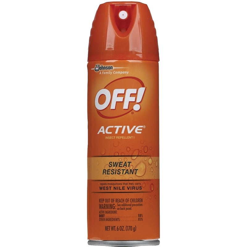 OFF! 01810 Insect Repellent I, 6 oz, Liquid, Clear, Pleasant