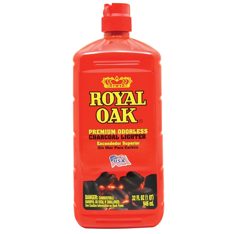 Royal Oak 200-294-065 Charcoal Lighter Fluid, Liquid, 32 oz, Pack of 12