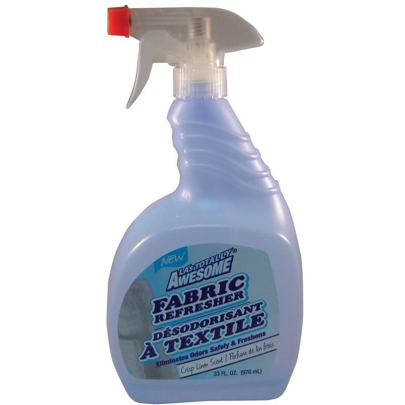 LA’s TOTALLY AWESOME 147 Fabric Refresher, 33 oz, Crisp Linen, Pack of 8