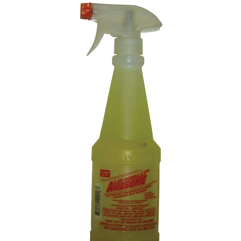 LA’s TOTALLY AWESOME 201 Cleaner and Degreaser, 20 oz, Liquid, Orange, Pack of 12
