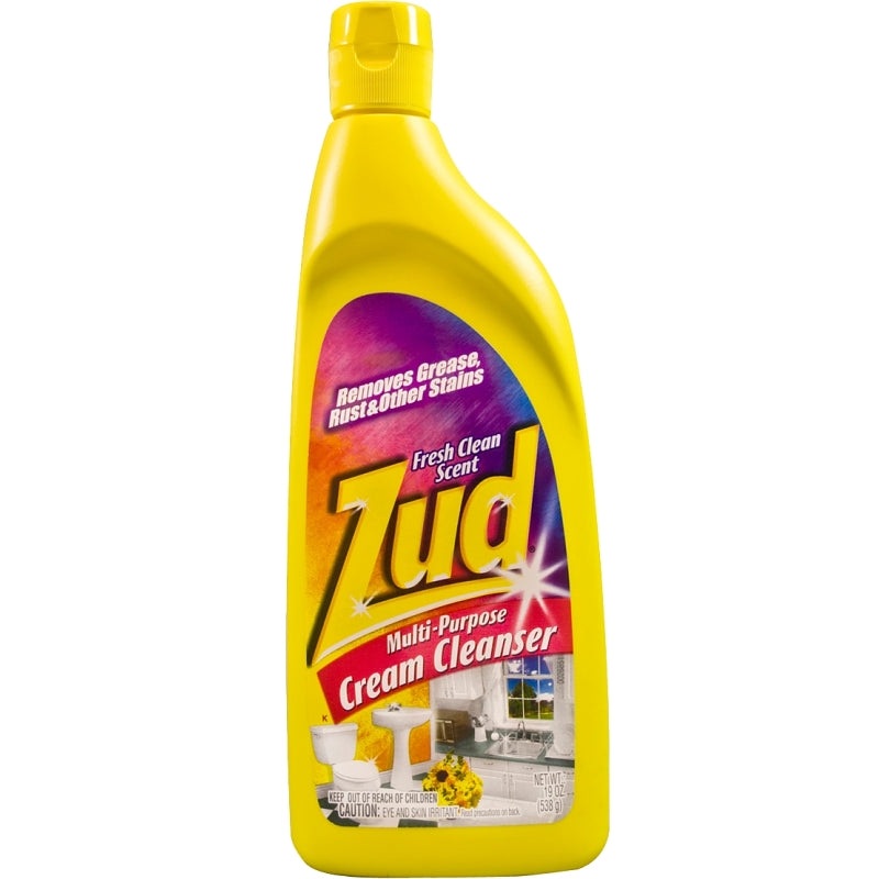 Malco Zud 530019 Cream Cleanser, 19 oz Bottle, Paste, Citrus, Floral, White, Pack of 12