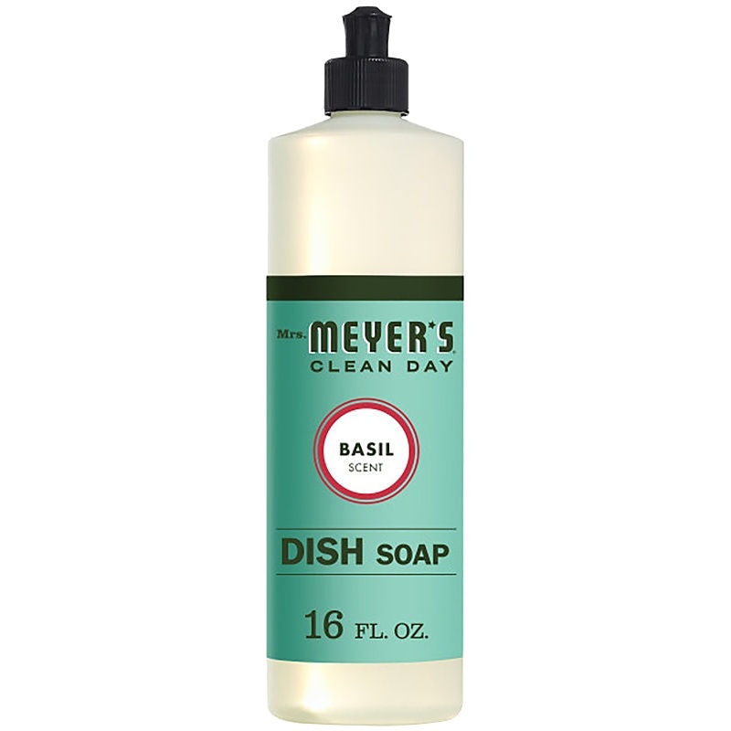 Mrs. Meyer’s 14103 Dish Soap, 16 oz, Liquid, Herbal, Colorless