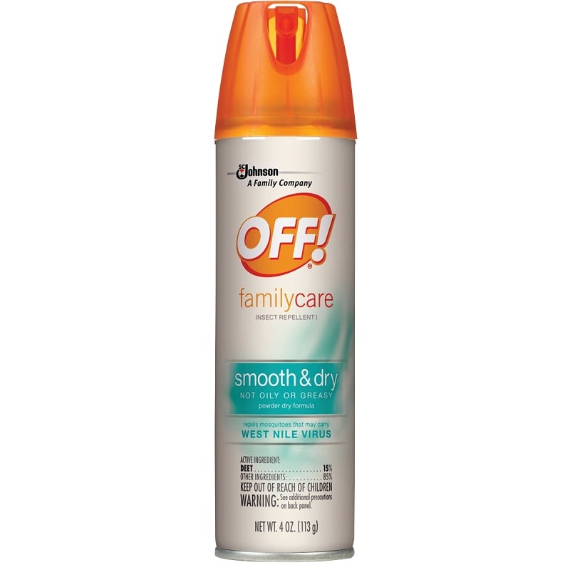 OFF! 22154 Insect Repellent I, 4 oz, Liquid, Clear/White, Pleasant