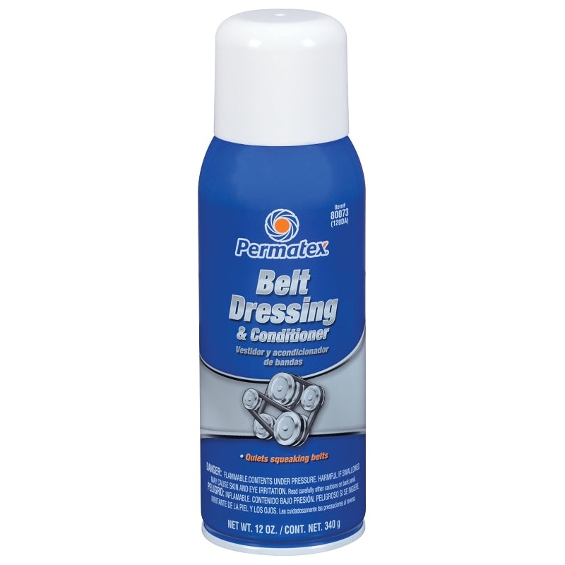 Permatex 80073 Belt Conditioner, 16 oz Aerosol Can, Liquid