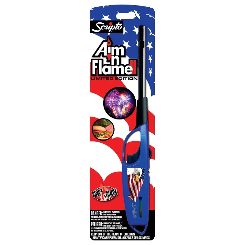 Scripto BWG9-1/12CD-AM Americana Utility Lighter, Pack of 12