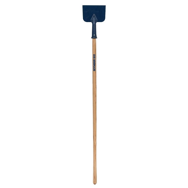 Seymour 49030 Scraper, Riveted Blade, 7 in W Blade, 5 in L Blade, Steel Blade, Wood Handle, Contoured Handle