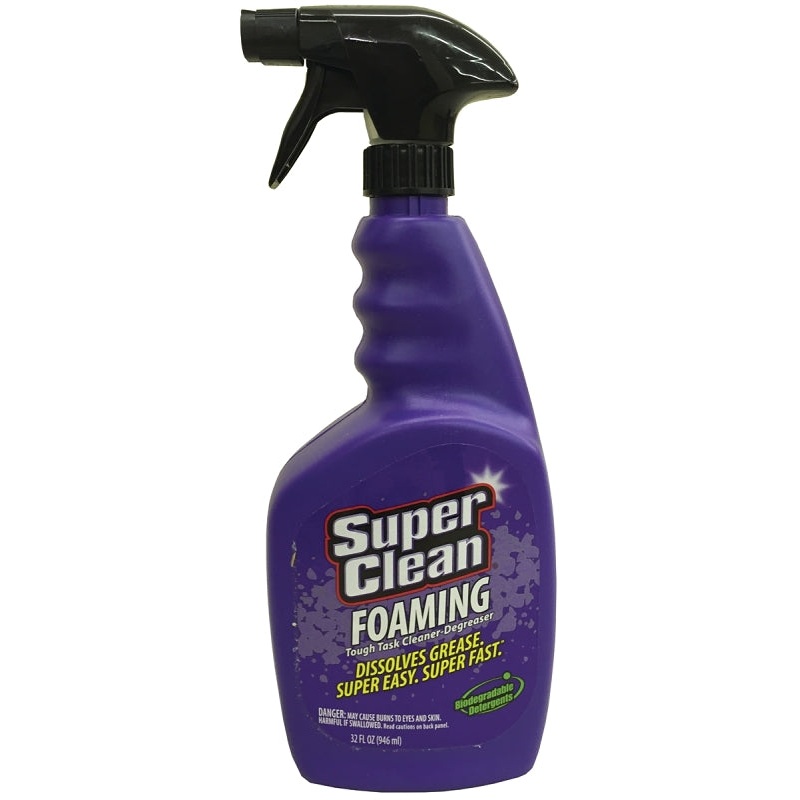 Superclean 301032 Cleaner and Degreaser, 32 oz Bottle, Liquid, Citrus, Pack of 6