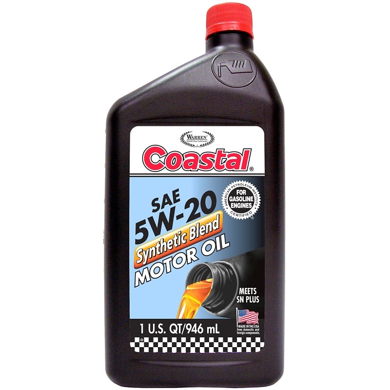 Warren 01601 Motor Oil, 5W-20, 946 mL, Pack of 12