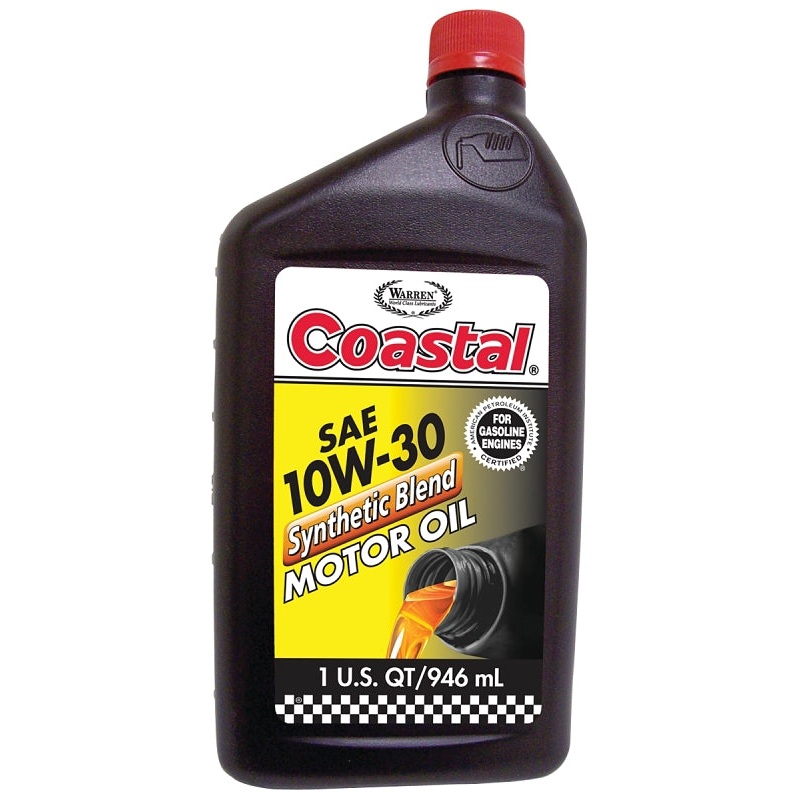 Warren 01801 Motor Oil, 10W-30, 946 mL, Pack of 12