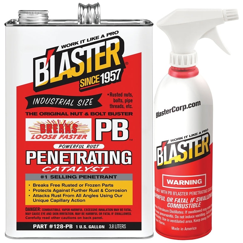 B’laster 128-PB Penetrant, 1 gal, Bottle, Liquid