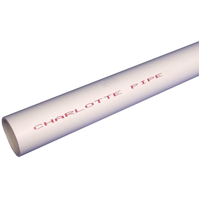 Charlotte Pipe PVC 04007 0600 Pipe, 3/4 in, 10 ft L, SCH 40 Schedule, PVC