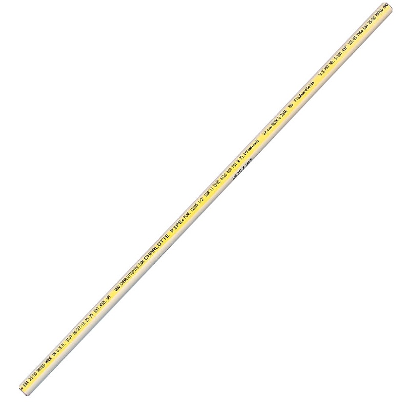 Cresline 44915 Pipe, 1 in, 10 ft L, Plain, CPVC