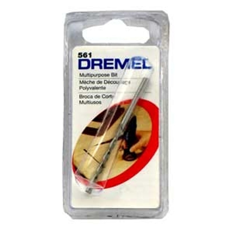 Dremel 561 Cutting Bit, 1/8 in Dia, 1-1/2 in L, 1/8 in Dia Shank