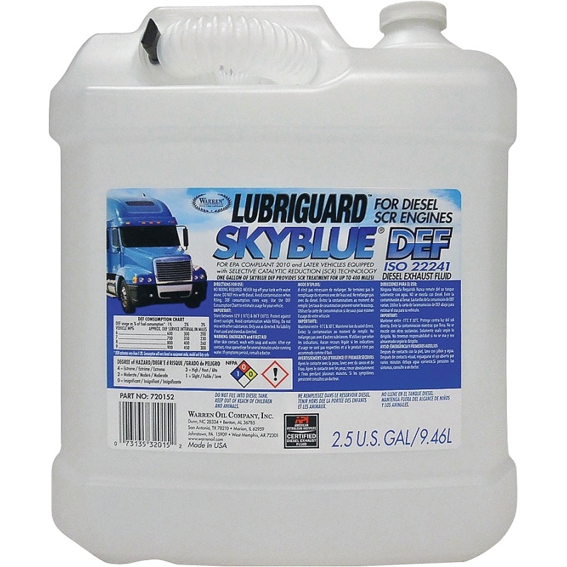 Lubriguard 720152 Fuel Additive Diesel, 2.5 gal, Pack of 2