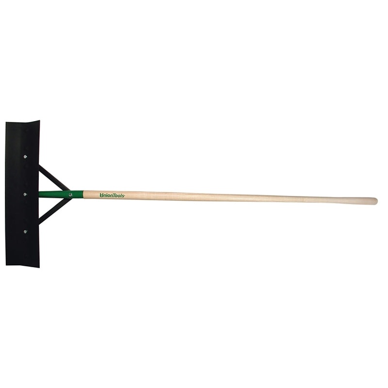 Razor-Back 83111 Barn Scraper, 24 in Blade, Reversible Blade, 24 in W Blade, 6 in L Blade, HCS Blade, Wood Handle, White, Pack of 6