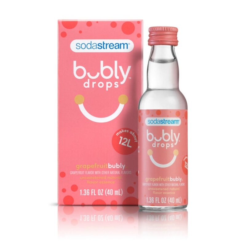 Sodastream 1025206010 Soft Drink, Grapefruit Flavor, 40 mL Bottle, Pack of 6