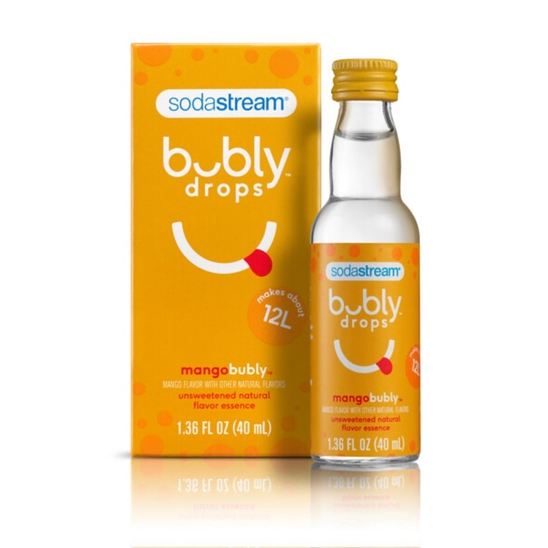 Sodastream 1025258010 Soft Drink, Mango Flavor, 40 mL Bottle, Pack of 6