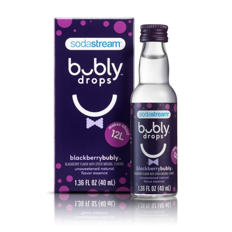 Sodastream 1525248010 Soft Drink, Blackberry Flavor, 40 mL Bottle, Pack of 6