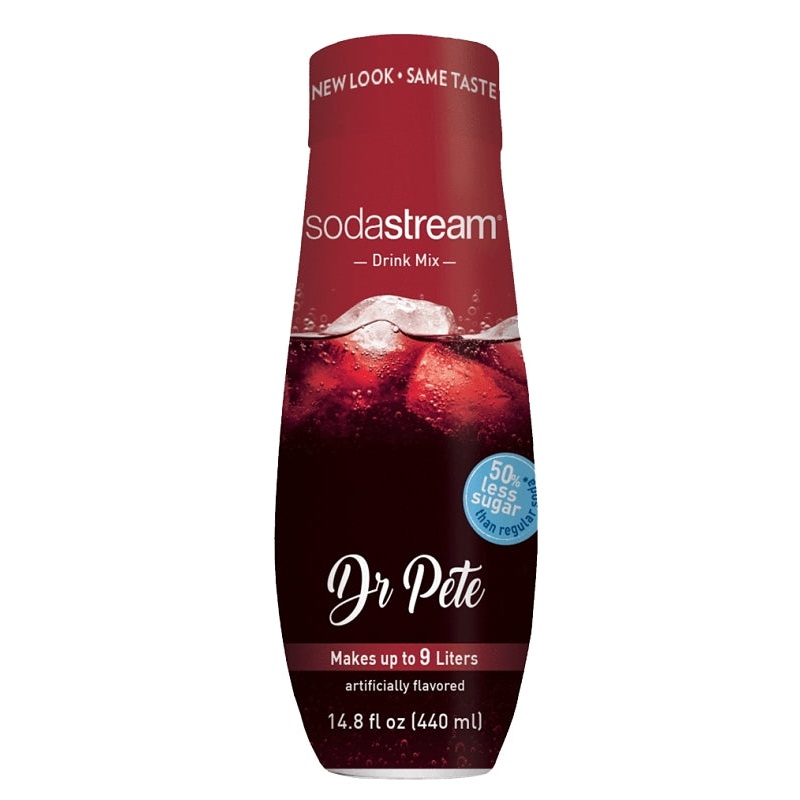 Sodastream Classics 1424222012 Soda Drink Mix, Water, Dr. Pete, 14.9 fl-oz Bottle