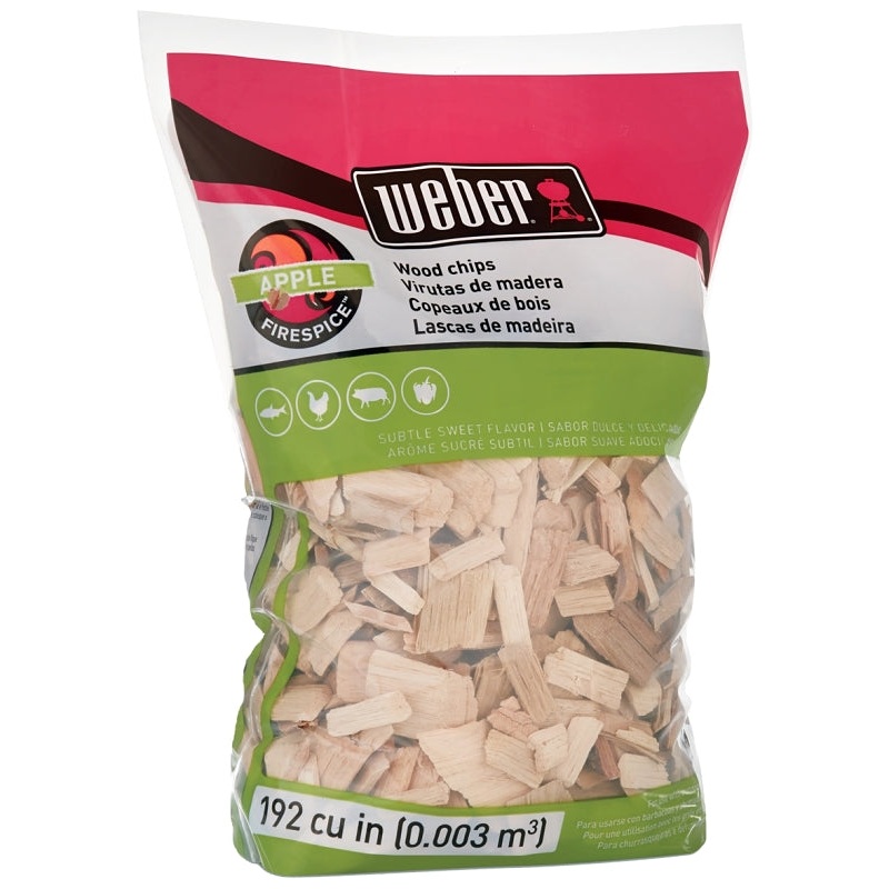Weber 17138 Series Smoking Chips, Apple, Wood, 192 cu-in Bag