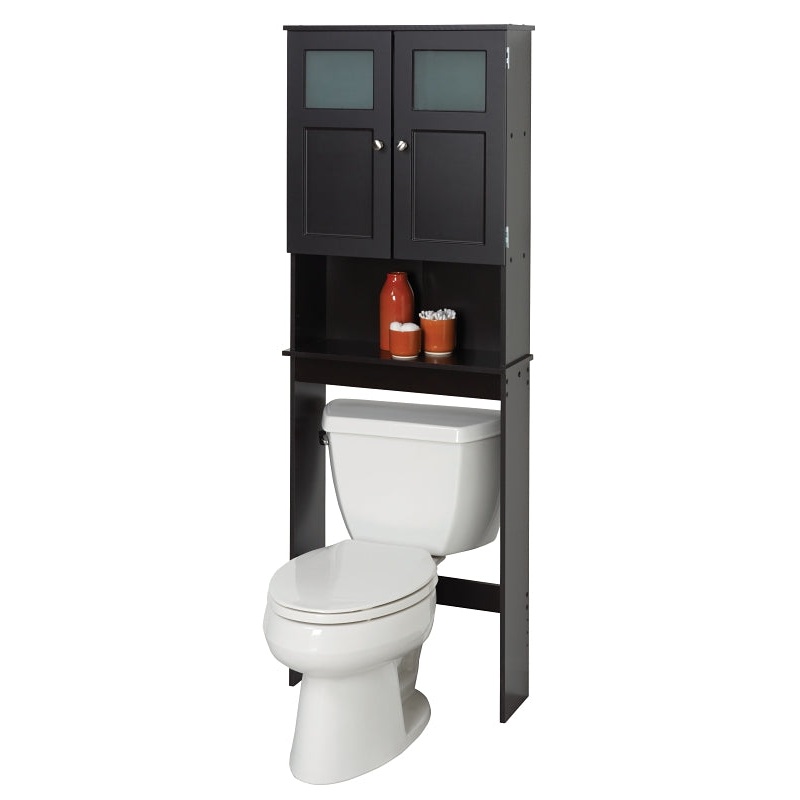 Zenna Home Modern 9820CH Bathroom Spacesaver, 3-Shelf, Wood, Espresso