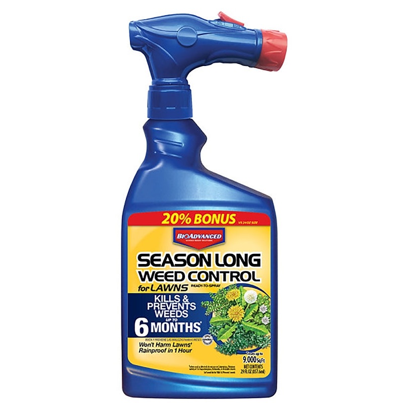 BioAdvanced 704040B Weed Control, Liquid, White, Spray Application, 24 fl-oz